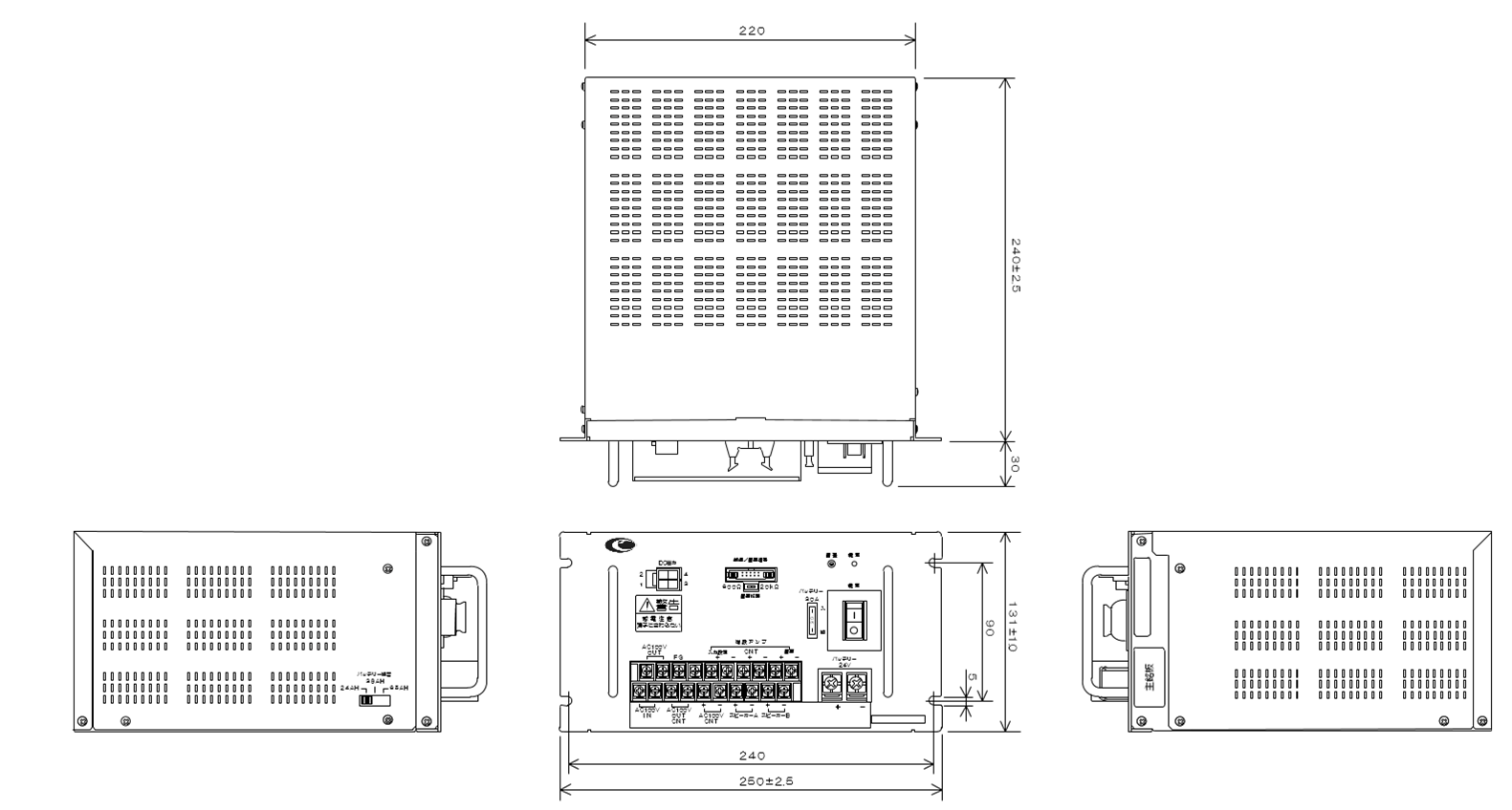 CET3001AA仕様図